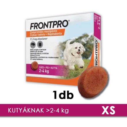 FRONTPRO RÁGÓTABLETTA KUTYÁKNAK XS 2-4KG /DB