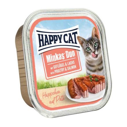 HAPPY CAT MINKAS DUO ALUTÁLKA 100G LAZAC