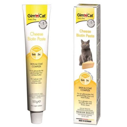 GimCat Biotin paszta sajtos 50g