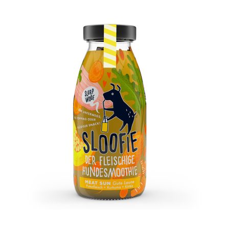 SLOOFIE A JÓKEDV 250ML MEAT SUN  - PULYKAHÚS, SÜTŐTÖK, KURKUMA