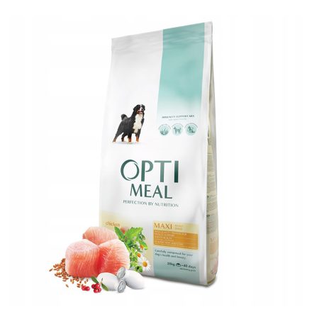 OPTIMEAL DOG MAXI LARGE CSIRKE 20KG