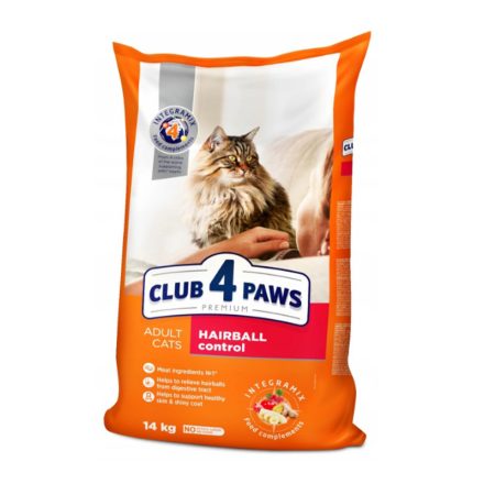 CLUB 4 PAWS PREMIUM CAT HAIRBALL 14KG (11+3KG)