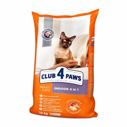 CLUB 4 PAWS PREMIUM CAT INDOOR 14KG