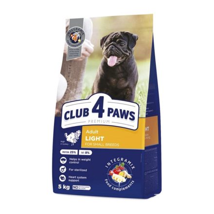 CLUB 4 PAWS PREMIUM DOG LIGHT SMALL PULYKA 5KG