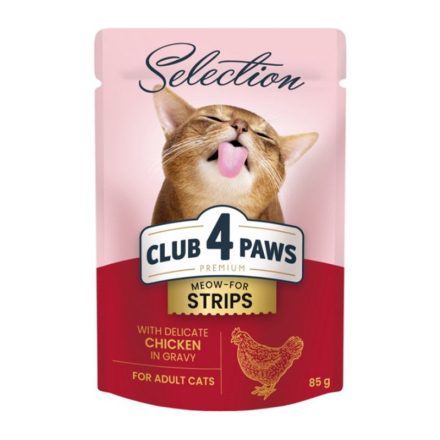 CLUB 4 PAWS CAT CSIRKE 85G