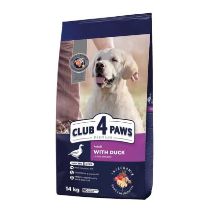 CLUB4PAWS DOG DRY LARGE 14KG KACSA