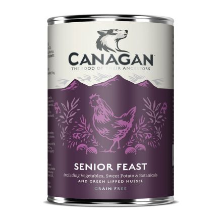 CANAGAN KUTYA KONZERV 400G SENIOR