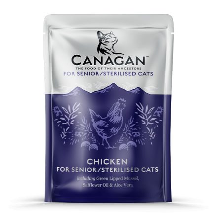 CANAGAN MACSKA POUCH STERIL 85G CSIRKE