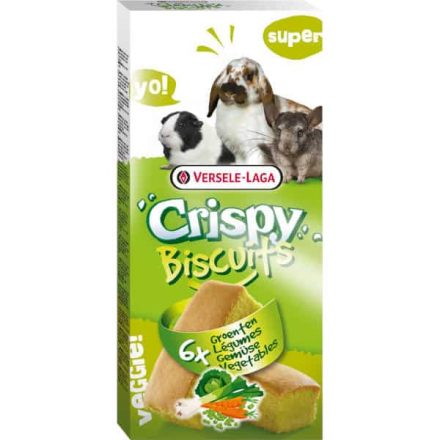 Versele-Laga Crispy Biscuits - zöldséges 70g