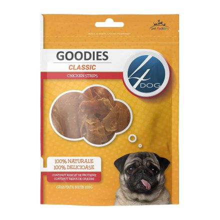 4DOG CLASSIC CSIRKE SZELETEK 100G 