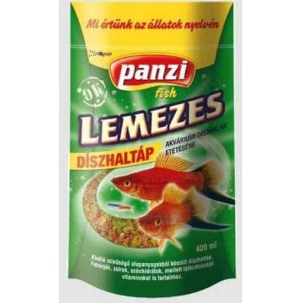 Panzi Lemezes díszhaltáp 400ml