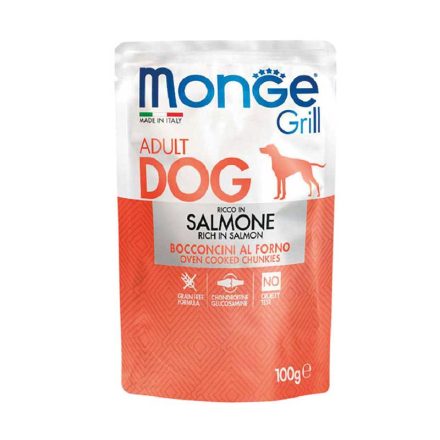 MONGE Dog Grill Lazac 100g