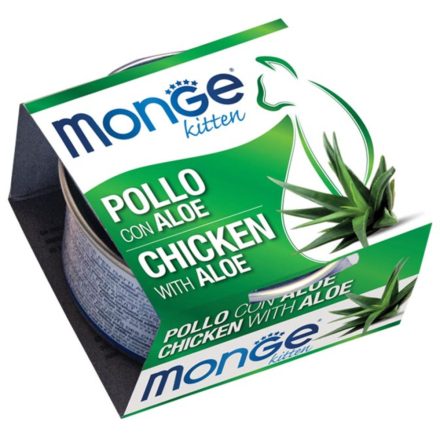 Monge Cat Kitten Csirke-Aloe 80g Csirke-Aloe 80g