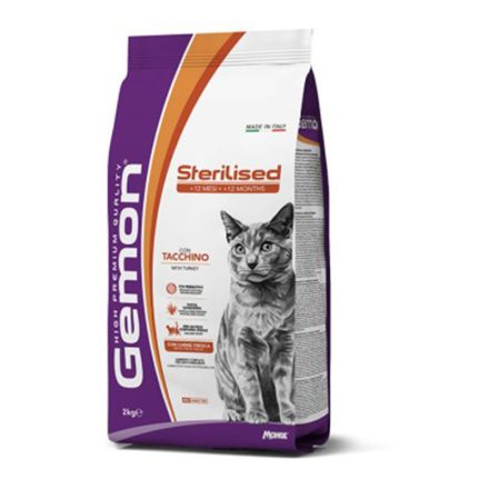 GEMON CAT DRY ADULT 2KG STERIL PULYKA