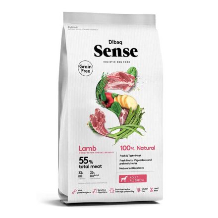 Dibaq Sense DOG GF LAMB 12kg BÁRÁNY