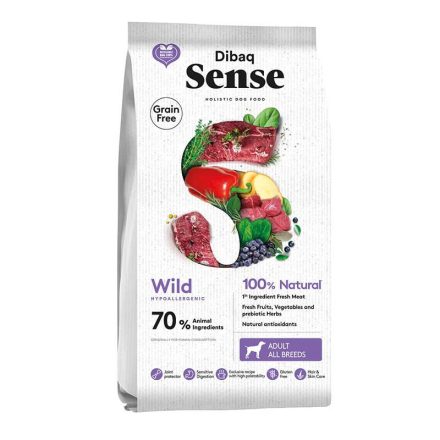 Dibaq Sense DOG GF WILD 10kg VADDIS-SZARVA