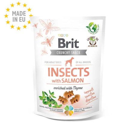 BRIT CARE DOG CRACKER INSECTS 200G ROVAR/LAZAC