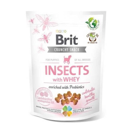 BRIT CARE DOG CRACKER INSECTS PUPPY 200G