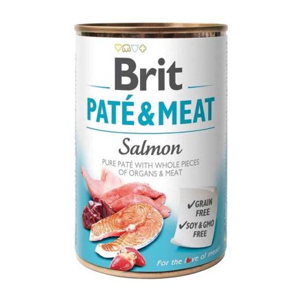 BRIT PATÉ & MEAT  400G LAZAC