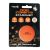 DOG COMETS BALL STARDUST ORANGE S